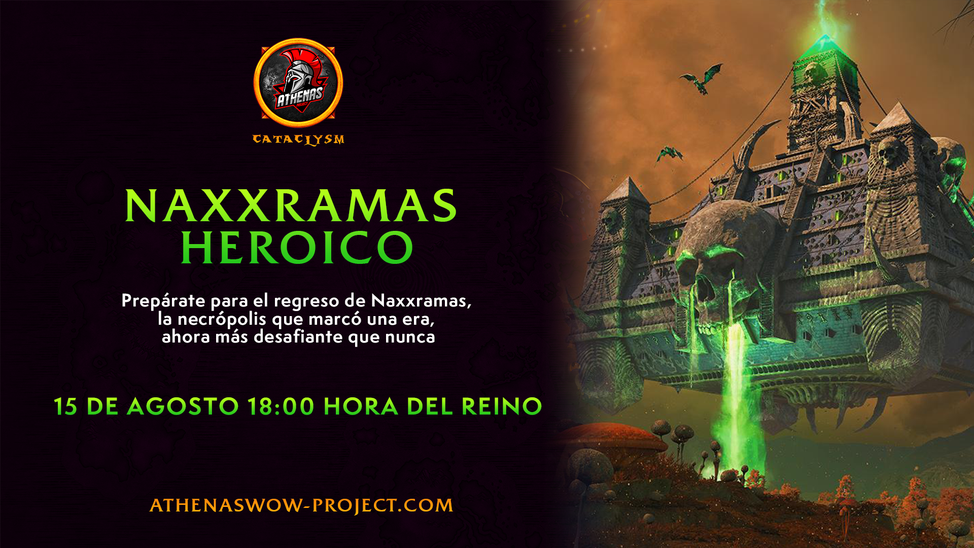 Naxxramas Despierta – El Retorno de la Necrópolis